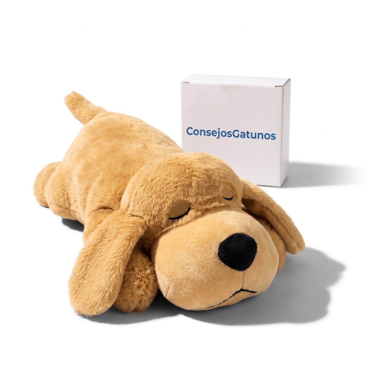 Peluche con latido que calma a tu gato
